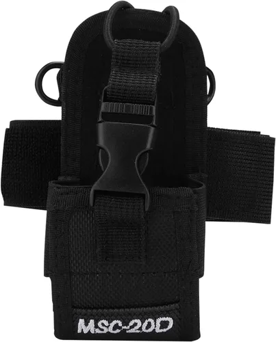 Vista 9 de Meiyya Funda para walkie talkie walkie talkie soporte para radio, soporte de radio de brazo, funda de radio, bolsa de radio, práctica bolsa de brazo
