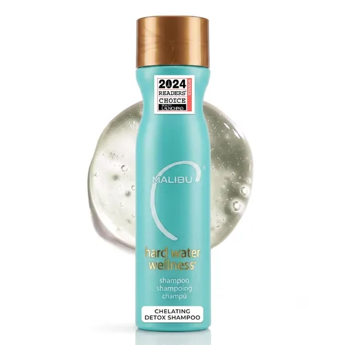 Vista 11 de Malibu C Champú clarificador de cabello de agua dura, fórmula quelante sin sulfatos para acumulación y desintoxicación del cuero cabelludo, elimina