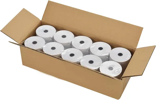 Vista 5 de FungLam Rollos de papel térmico para recibos 3-1/8 x 230 pies, 5 rollos
