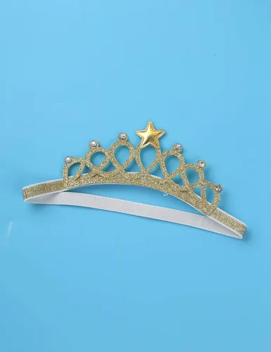 Vista 6 de iEFiEL Conjunto de mameluco para el primer cumpleaños para niñas con falda tutú y diadema, disfraz de princesa