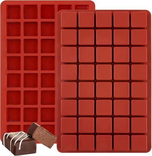 Vista 10 de JOERSH Molde de silicona para pastel en forma de cubo Molde cuadrado 3D de mini mousse de 2 x 2 x 2 pulgadas, moldes de postre francés