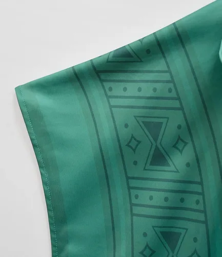 Vista 5 de Vestido de princesa con bolsa de manga corta para niñas y niños pequeños