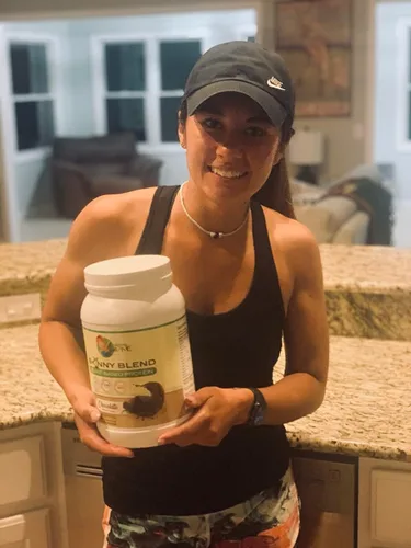 Vista 3 de Skinny Jane Skinny Blend Batido de proteínas a base de plantas de mejor sabor Polvo vegano Bajo en carbohidratos apto para dieta cetogénica