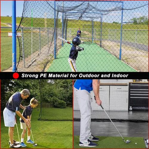 Vista 4 de Golf Ball Hitting Nets (Net Only)