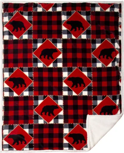 Vista 16 de Carstens, Inc. Dean Crouser - Manta de forro polar Sherpa de gran tamaño, 54 x 68 pulgadas, A Moment's Rest
