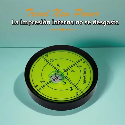 Vista 4 de Nivel Cardán de alta precisión con burbuja horizontal - Precisión de 2.362 in, 15'/2