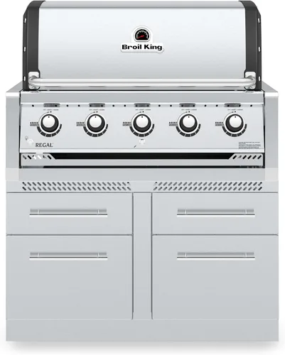 Vista 6 de Regal S 520 - Cabezal de parrilla de gas propano integrado de 5 quemadores
