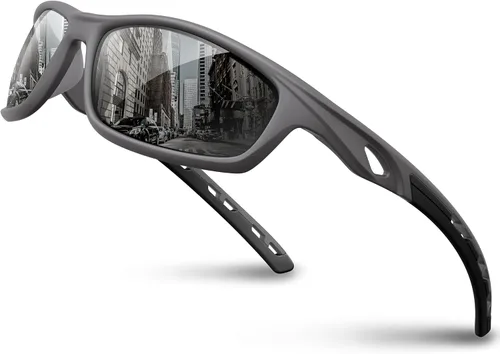 Vista 9 de RIVBOS Womens Polarized Sports Sunglasses UV400 for Driving Cycling RB833