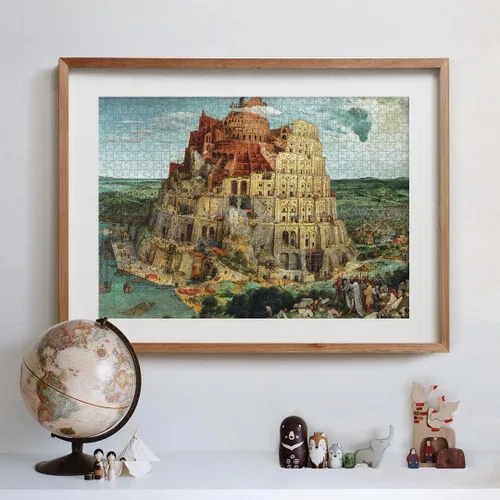 Vista 4 de Clementoni 1500 el. La Torre de Babel [Rompecabezas]