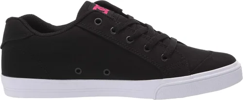 Vista 6 de DC Chelsea - Tenis de skate para niños (niño pequeñoniño grande), rosa gris