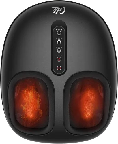 Vista 11 de CILI Masajeador de Pies Shiatsu Elegible para FSA HSA, Máquina Masajeadora Eléctrica de Pies con Calor para Fascitis Plantar, Amasado Vibración