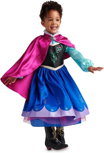 Vista 2 de Disfraz Anna para niños - Frozen