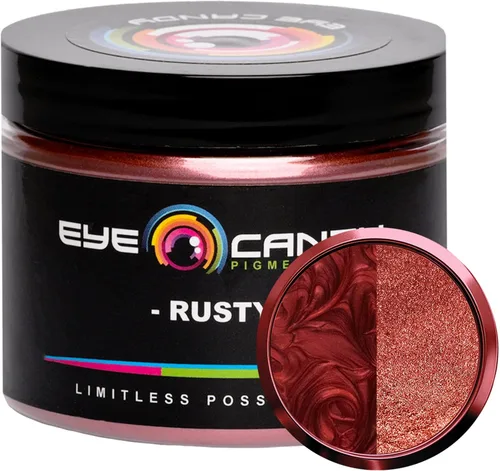 Vista 10 de Pigmentos Eye Candy Polvo de Mica Azul Premium - Aoi Hi Blue (50gr) - para Epoxi, Resina, Jabón, Pintura, Carpintería, Vaciado de Acrílico, Bombas