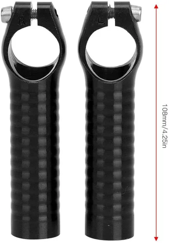 Vista 2 de Extremos de manillar, 1 par de manillar de bicicleta de aleación de aluminio, extremos de barra de manillar de ciclismo para bicicletas de montaña