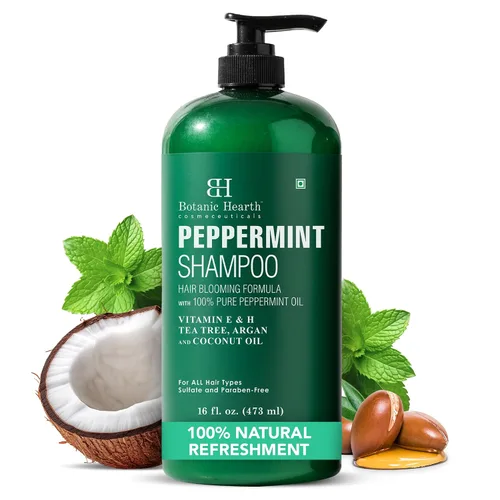 Vista 17 de Botanic Hearth Champú de Aloe Vera Infundido con Bergamota y Proteína Vegana Champú Clarificante para Hidratar, Suavizar y Fortalecer el Cabello