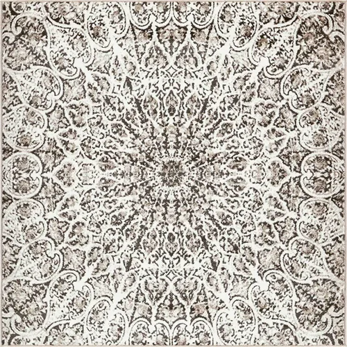 Vista 20 de Sofia, alfombra clásica de diseño abstracto, Polipropileno, Gris oscuro Gris/gris (Dark Gray/Gray)