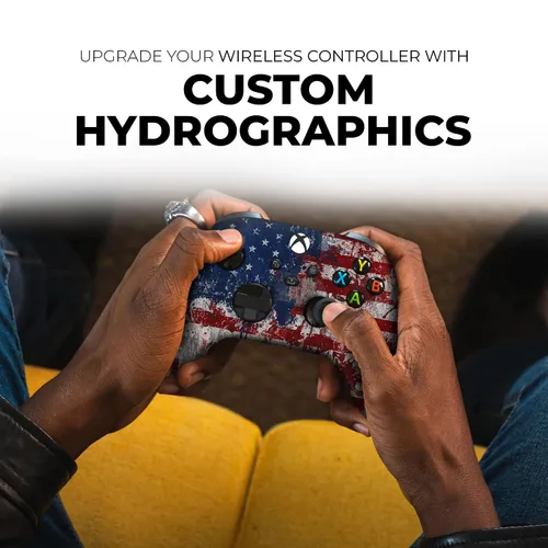 Vista 2 de Original X-box Wireless Controller Special Edition Customized by DreamController Compatible with X-box One SX-box Series XS & Windows 10 Made with