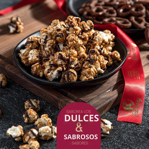 Vista 6 de KREMERY - Antojos cremosos de chocolate - Pretzels cubiertos de chocolate