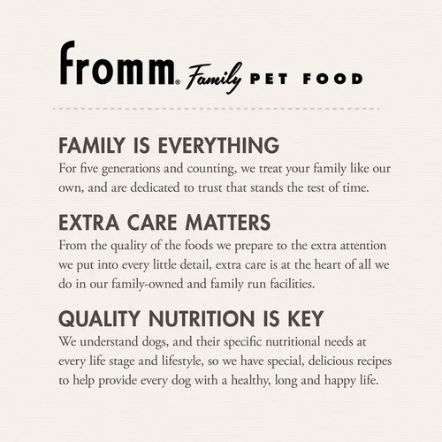 Vista 5 de Comida seca premium Fromm Gold para control de peso para perros - Alimento para perros de gestión de peso para razas medianas y pequeñas - Receta