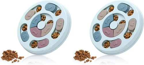 Vista 7 de DR CATCH Rompecabezas para perros, juguetes de comida para perros para entrenamiento de coeficiente intelectual y enriquecimiento mental