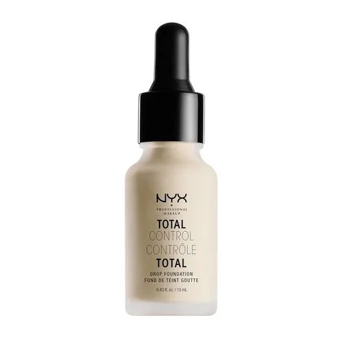 Vista 10 de NYX PROFESSIONAL MAKEUP Total Control Drop Foundation - Base de maquillaje color moca, marrón claro