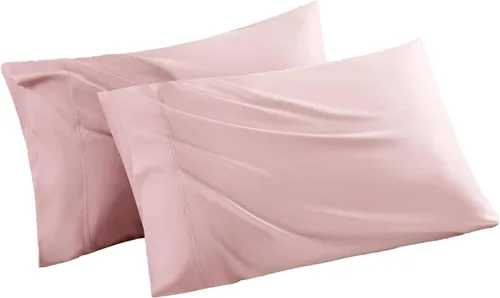 Vista 9 de Fundas de Almohada Tamaño Estándar Paquete de 2, Fundas de Almohada de Viscosa Refrescante con Cierre de Sobre, Fundas de Almohada Frescas