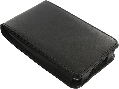Vista 3 de Funda de piel sintética negra para Apple iPod Classic 5ª y 6ª