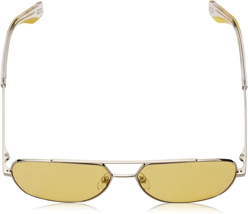 Vista 4 de Marc Jacobs Gafas de sol aviador para mujer color amarillo palespejo transparente talla única