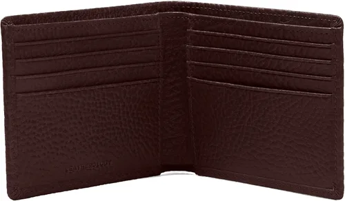 Vista 4 de Leatherology Billetera plegable, Espresso Premium, Talla única, Classic