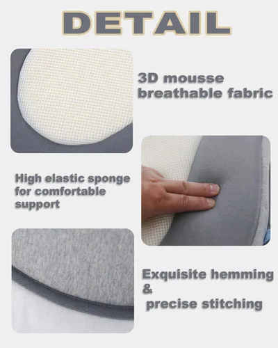 Vista 7 de Restnest - Cama de bebé con reflujo ácido con correa, almohada de lactancia materna de reflujo ácido para alimentación con biberón, tiempo boca