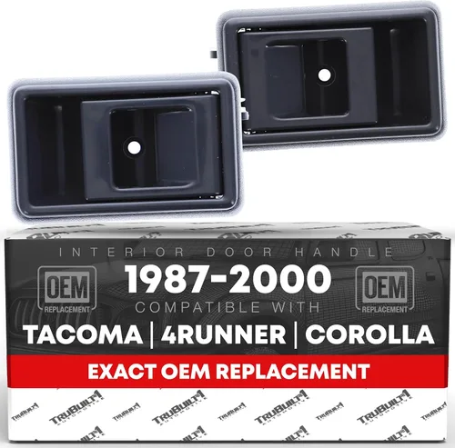 Vista 10 de T1A 69206-04010 manija interior para puerta izquierda del chófer color marrón