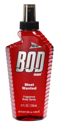 Vista 2 de BOD man Fragancia corporal en aerosol, Most Wanted, 8 fl oz