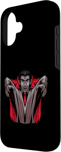 Vista 2 de iPhone 16 Halloween Monster Dracula Vampire Case