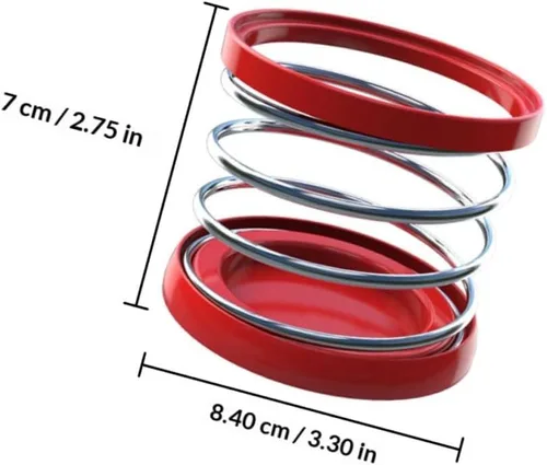 Vista 2 de 2pcs Car Cup Holder Spring Drink Holder for Air Vent Compatible with Cars Trucks Suvs Random