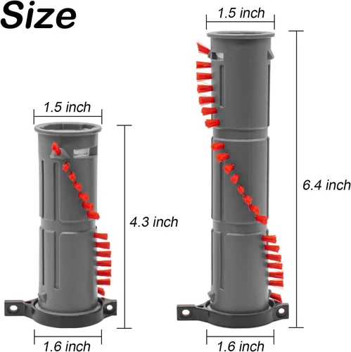 Vista 3 de Rodillo de cepillo de repuesto para aspiradora Dyson DC40, compatible con parte # 924405-01