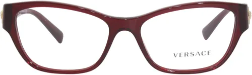 Vista 2 de Gafas graduadas Versace VE 3288 388 Transparente Rojo