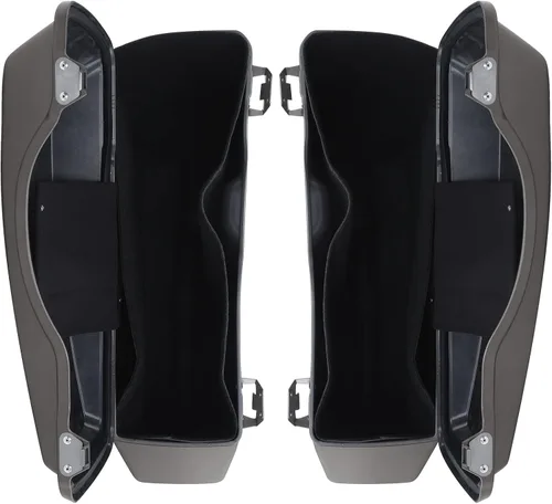 Vista 3 de SLMOTO Alforjas rígidas para Harley Electra Road King Glide 1994-2013 peltre Denim
