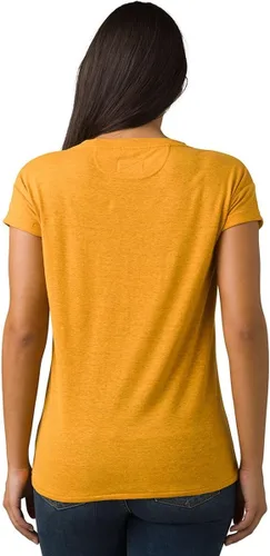 Vista 2 de prAna Camiseta Cozy Up - Mujer, Golden Hour Heather