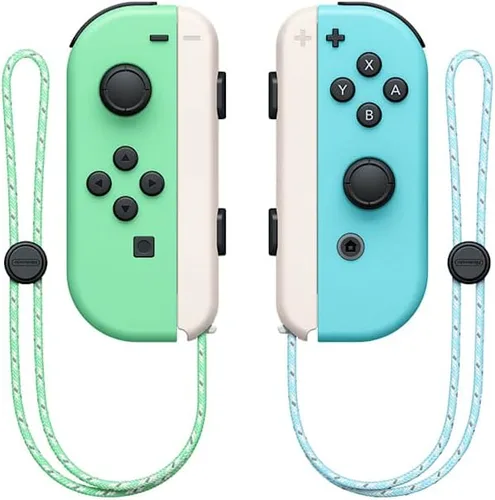 Vista 2 de Correa de muñeca para Switch Joycon Paquete de 2 piezas de repuesto de cordón accesorios para controlador Joy Con Joy-Con