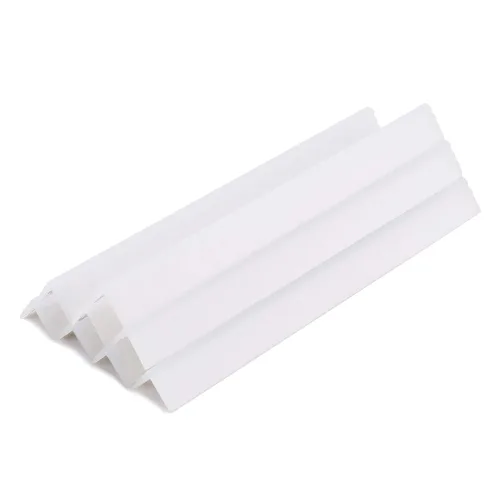 Vista 2 de LONGFITE Protector de borde de pared para mesa, protectores de esquinas transparentes de 6.56 pies, parachoques de seguridad para muebles