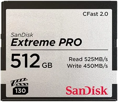 Vista 4 de SANDISK Tarjeta de memoria Extreme PRO CFast 2.0 de 64 GB - SDCFSP-064G-G46D