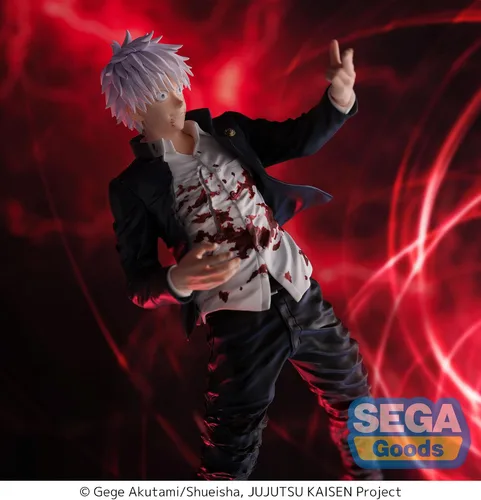 Vista 7 de SEGA Goods Satoru Gojo Técnica Maldita Reversión Roja Ver. Figura de 24 cm Jujutsu Kaisen
