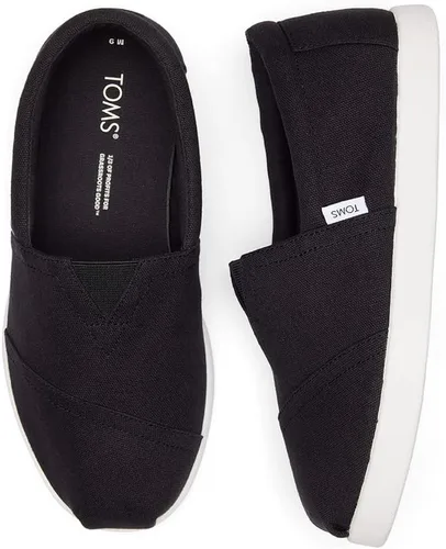 Vista 8 de TOMS Mocasín Alpargata de lona de algodón reciclado para hombre