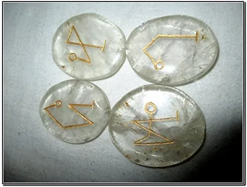 Vista 2 de Arcángel de cuarzo cristalino Piedras pulidas Genuino Wiccan Pagan Bolsa Regalo Espíritu Pentáculo Estrella Espiritual Psíquico Metafísico Adoración