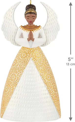 Vista 4 de Hallmark Keepsake Adorno de Navidad (Serene Angel)