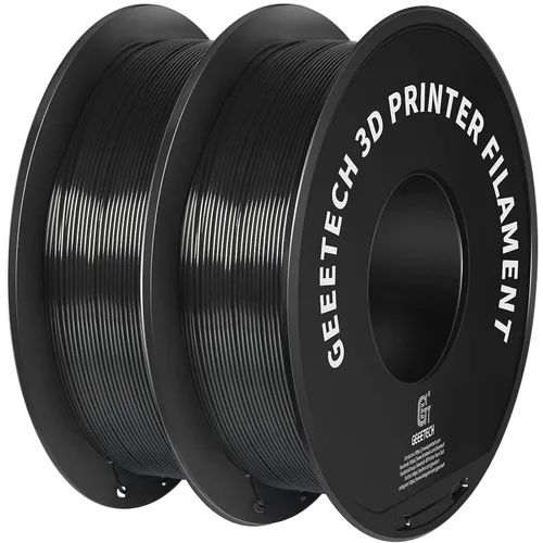 Vista 33 de GEEETECH Filamento PLA de color dorado sedoso de 0.069 libras, filamento de seda brillante para impresora 3D, carrete de 2.2 libras, precisión