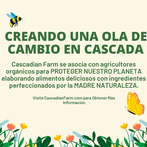 Vista 7 de Cascadian Farm Cereal de bayas mixtas orgánicas, sin azúcar añadida, 12.5 onzas