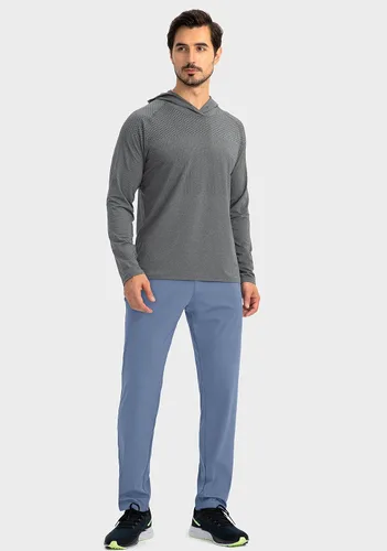 Vista 6 de G Gradual Pantalones deportivos para hombre con bolsillos con cremallera, pantalones deportivos cónicos para entrenamiento, correr, correr