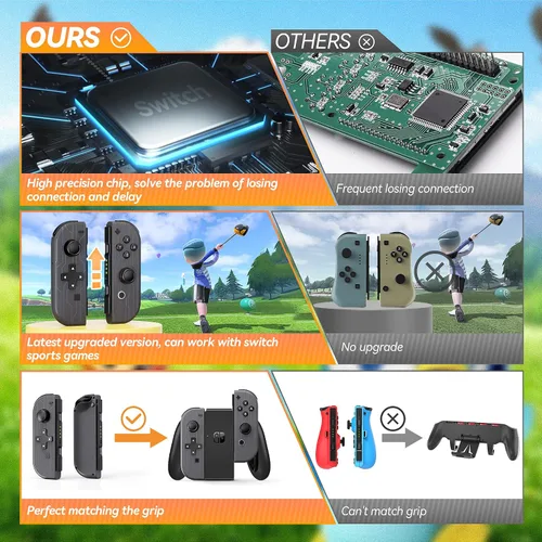 Vista 3 de GKVVO Controller for Nintendo Switch, Replacement Switch Controllers for SwitchLiteOLED with Dual VibrationWake-upScreenshot
