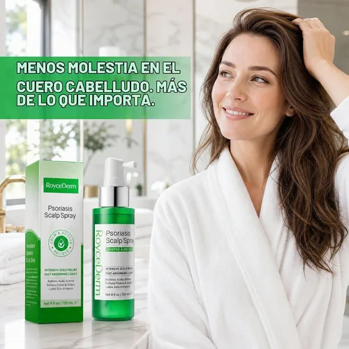 Vista 7 de RoyceDerm Spray de tratamiento de la psoriasis del cuero cabelludo
